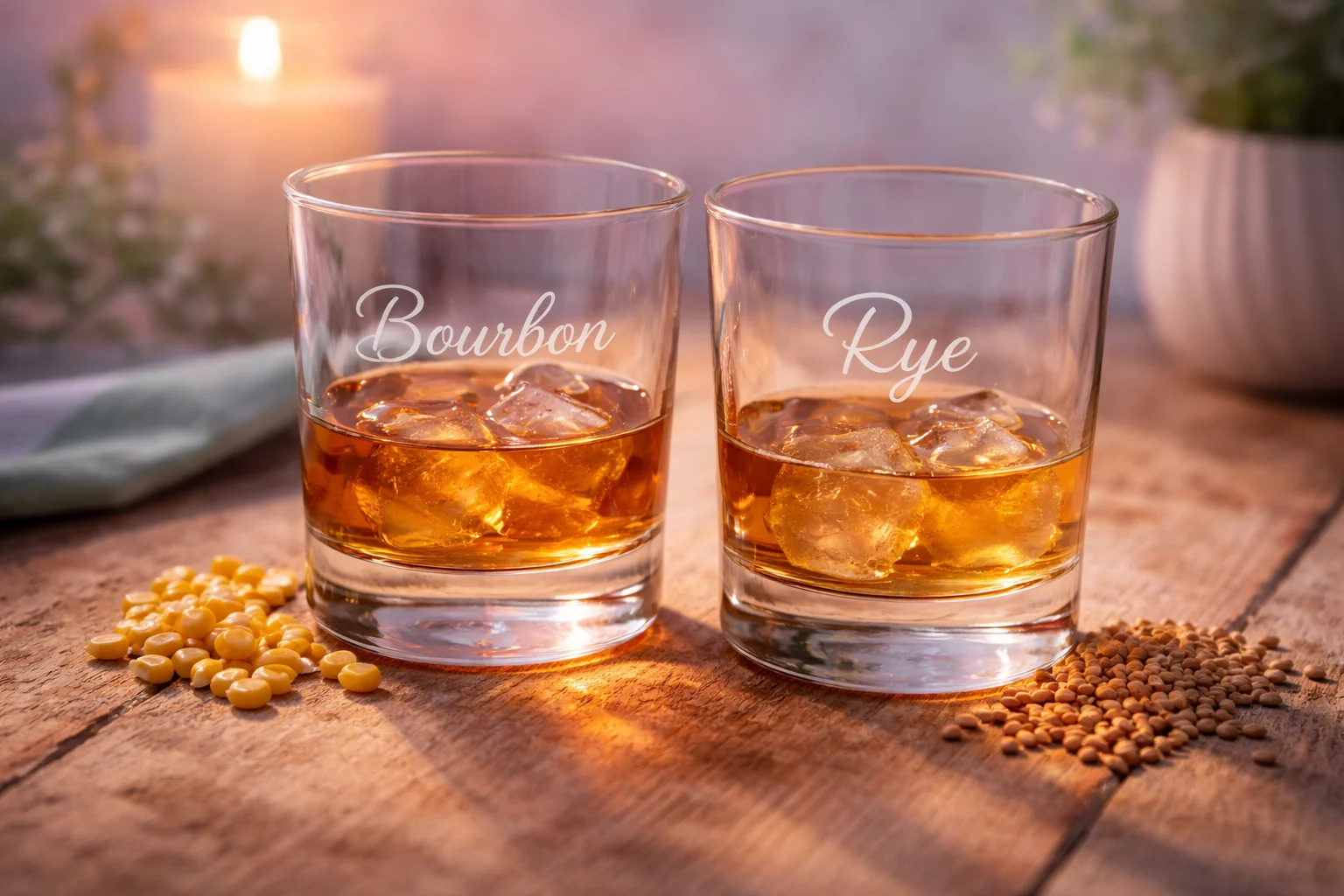 Whisky bourbon vs whisky rye: Różnice między bourbon a rye - 