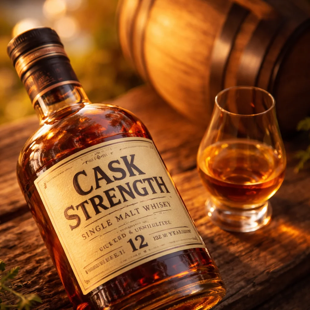 Definicja whisky cask strength - 